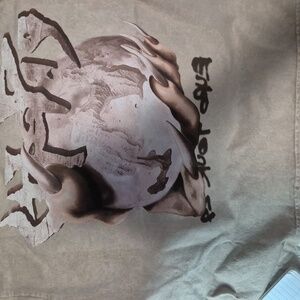 Travis Scott Utopia Euro 2024 Tour “I Know” tee. Size XL.